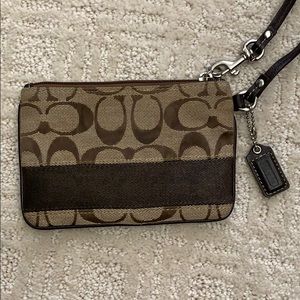 Small COACH Wristlet